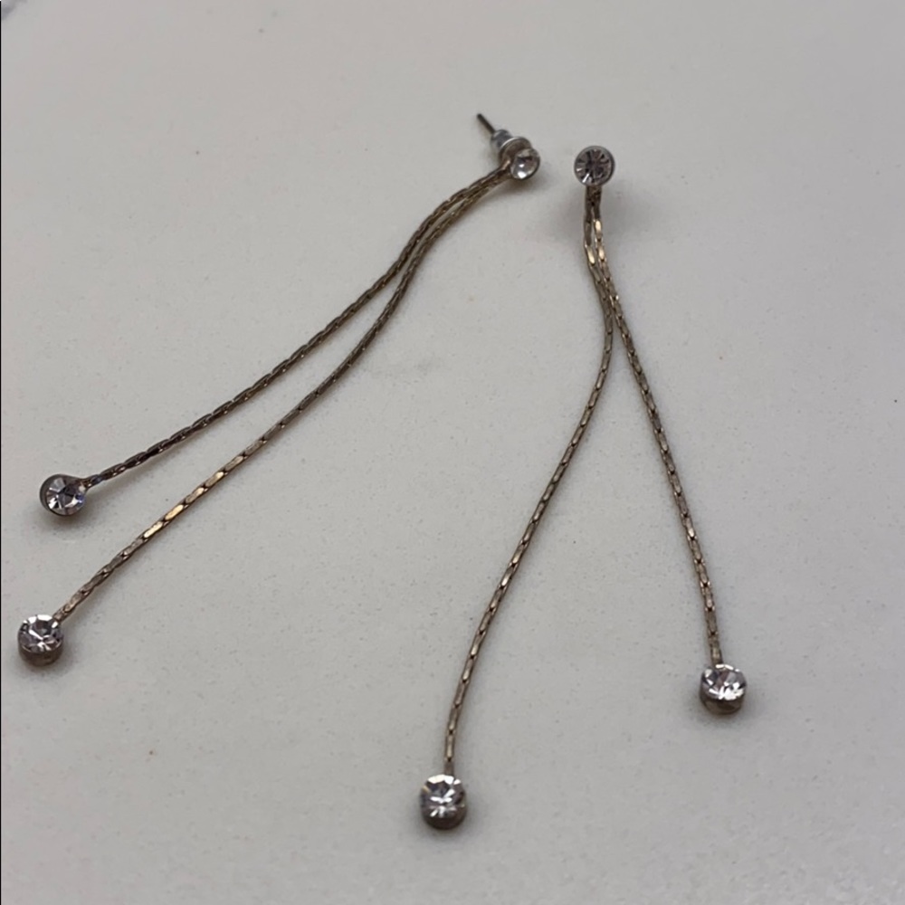 Long dangle earrings